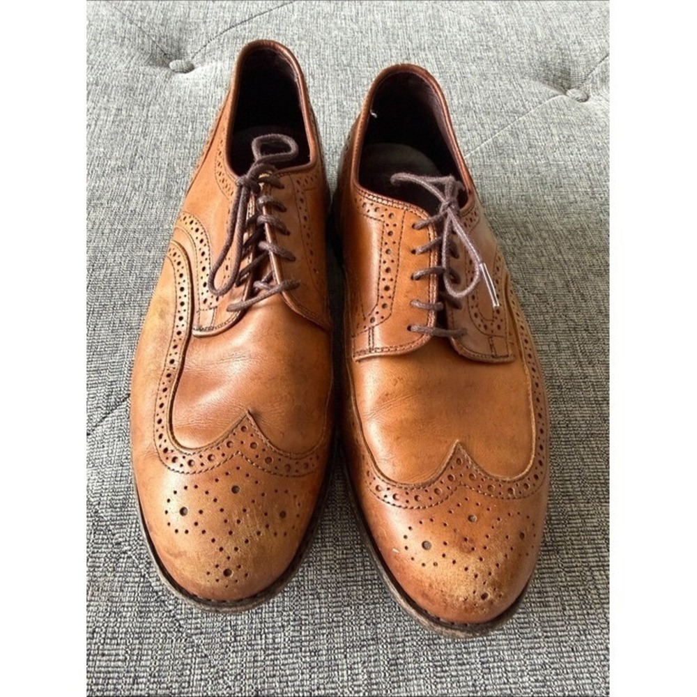 Allen Edmonds Strand Cap Toe Oxford Dress Shoes Walnut Brown Size US 8 E